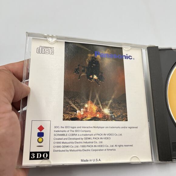 3DO Scramble Cobra with Manual - Picture 8 of 9